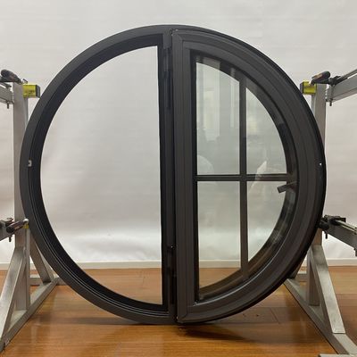Luoghi di lusso in alluminio con finestre rotonde con Vision Lite e sistema di sigillamento EPDM