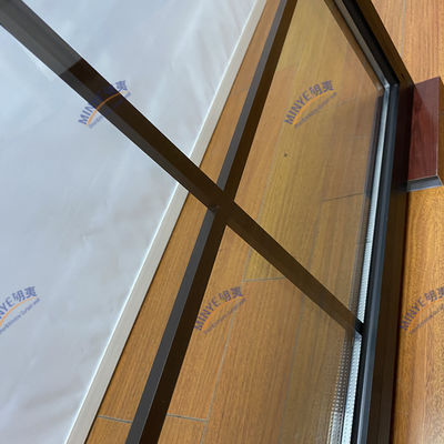 Finestra panoramica commerciale a tripla vetrata da pavimento a soffitto