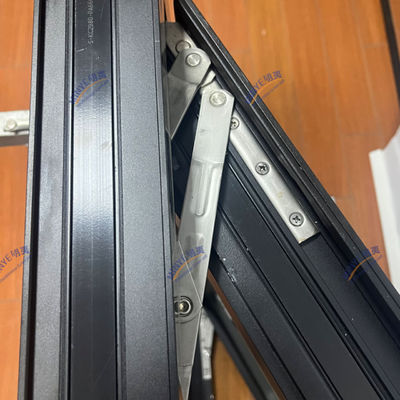 Materiale di telaio Leggio di alluminio Casement Finestra Telone Finestra con buona tenuta all'aria
