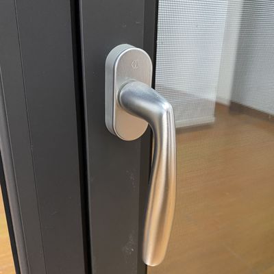 Finestre di casamento tripla vetrata con design moderno e finestra francese in alluminio