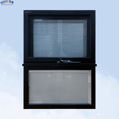 Moderno Luxury Rainproof Aluminum Frame Swing Awning Casement Finestre con doppio vetro