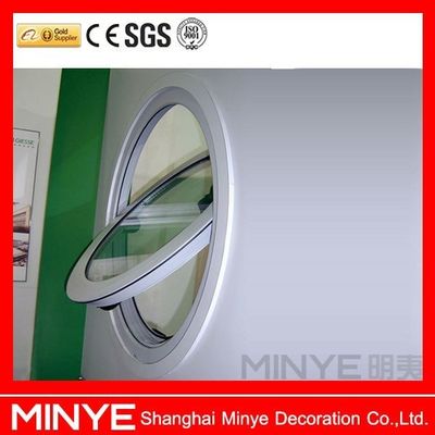 Swing Aluminum Center Round Window Pivot Shape Hang Window Casement Finestre con telaio