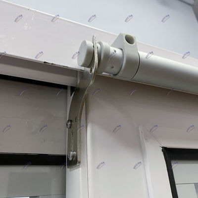 Porta scorrevole in vetro temperato in alluminio con finitura liscia e rivestimento a basso E a Shanghai