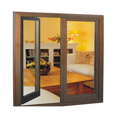 Finestra in alluminio con doppio vetro e stile di design moderno