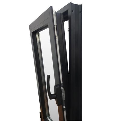Moderno stile di design termico di rottura Tilt-turn Tilt And Turn Aluminium Casement Window