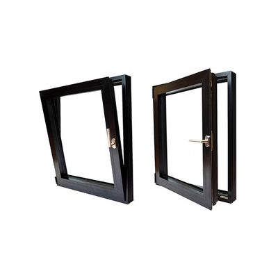 Moderno stile di design termico di rottura Tilt-turn Tilt And Turn Aluminium Casement Window