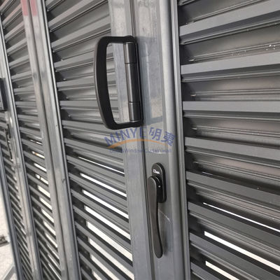 Energia VERTICA ALUMINIUM Bifold Patio Porte pieghevoli in vetro Funzione di estensione a prova di vento