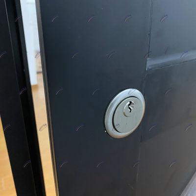 Migliora le tue porte esterne con una porta mono pivot di alluminio nero spessore 2.0 mm