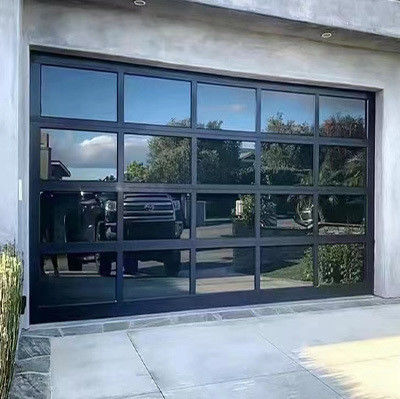 Porta di garage e magazzino di alluminio pieghevole Isolamento termico impermeabile insonorizzante