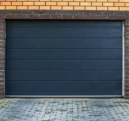 Porta di garage e magazzino di alluminio pieghevole Isolamento termico impermeabile insonorizzante
