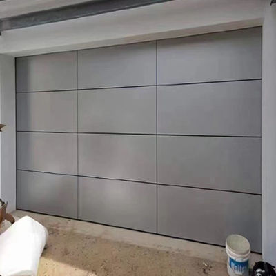 Porta di garage e magazzino di alluminio pieghevole Isolamento termico impermeabile insonorizzante