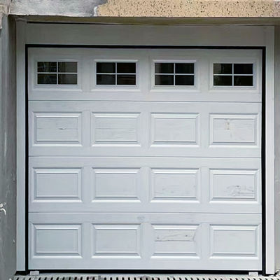 Porta di garage e magazzino di alluminio pieghevole Isolamento termico impermeabile insonorizzante