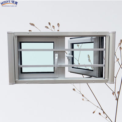 Villa Moderno Design Aluminico Legatura Casement Finestra con rottura termica e colore personalizzato