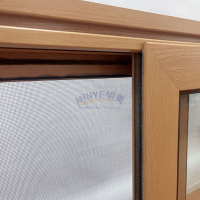 Fenestra di vetro scorrevole con apertura orizzontale per dimensioni personalizzate in casa e ufficio