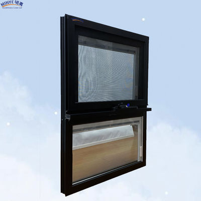 Home Office Materiale di alluminio progettazione di finestre di tenda per ventilazione naturale