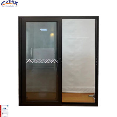 Aluminio vetro scorrevole interni porte francesi per la casa impilabile e postmoderno design