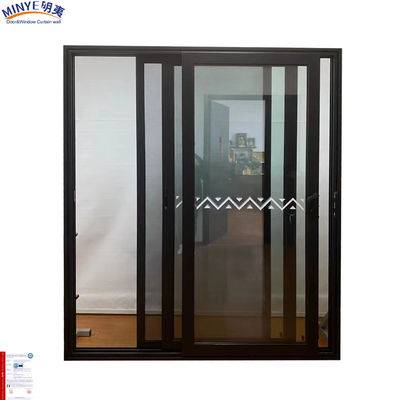 Aluminio vetro scorrevole interni porte francesi per la casa impilabile e postmoderno design