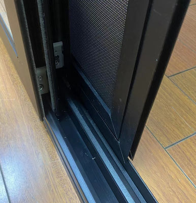 Aluminio vetro scorrevole interni porte francesi per la casa impilabile e postmoderno design