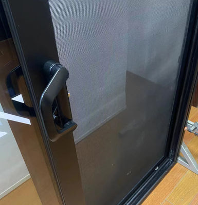 Aluminio vetro scorrevole interni porte francesi per la casa impilabile e postmoderno design