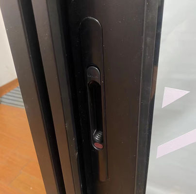 Aluminio vetro scorrevole interni porte francesi per la casa impilabile e postmoderno design