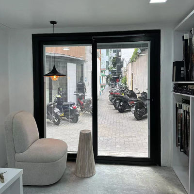 Porta stacker impermeabile per la casa design patio isolamento termico insonorizzante risparmio energetico