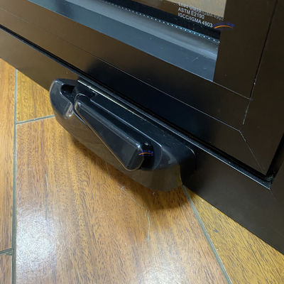 Swing Style Moderno Isolamento termico semplice e impermeabile Uragano Impatto Casa francese Aluminio Vetro Windows Design
