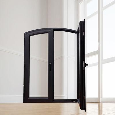 /Tedesco/Italia Hardware Profili metallici vetrina ad arco bianco e nero per la costruzione