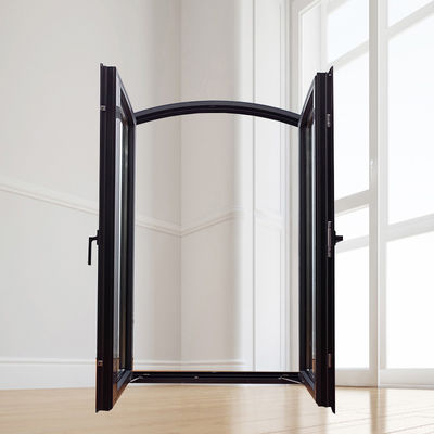 /Tedesco/Italia Hardware Profili metallici vetrina ad arco bianco e nero per la costruzione