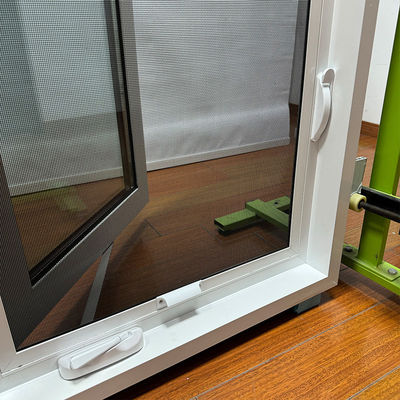 Finestre a doppio vetro di design moderno con pinne da chiodo e protezione ambientale al 100%