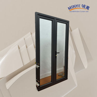 Porta a cassa di alluminio in lega di colore personalizzato resistenza al vento e isolamento termico