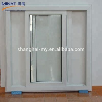 Sliding Upvc Grill a finestre a doppio vetro in integrazione di vetro per una facile manutenzione