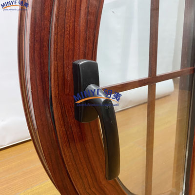 Moderno design termico di rottura di alluminio rotondo finestrino con colori personalizzati e buona tenuta