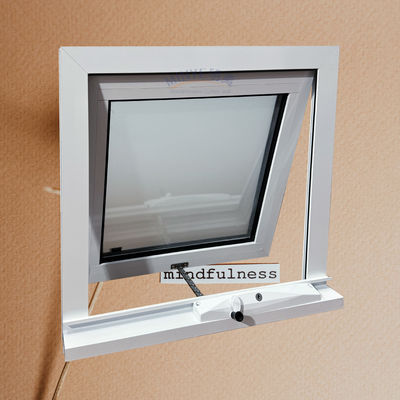 Finestra di tenda di alluminio moderna personalizzata per un buon isolamento acustico e elevata resistenza