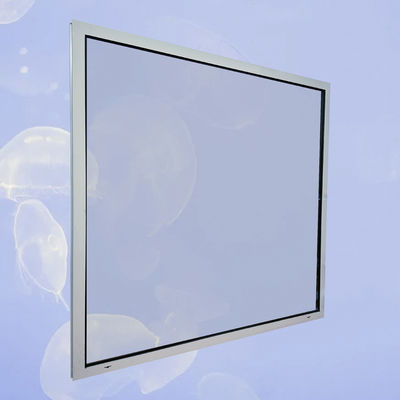 Buona resistenza al vento Aluminio finestre fisse con colori personalizzati e isolamento acustico