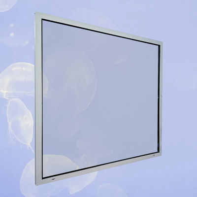 Buona resistenza al vento Aluminio finestre fisse con colori personalizzati e isolamento acustico