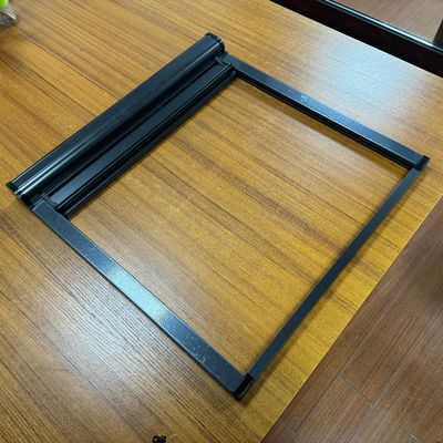 Finestra di fibra di vetro a rulli di alluminio di design moderno con buona resistenza al vento