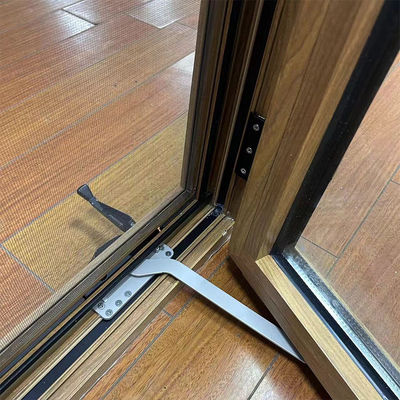 Moderno design a prova di vento Alluminio Legato Cornice Verticale Swing Opening Window per il mercato