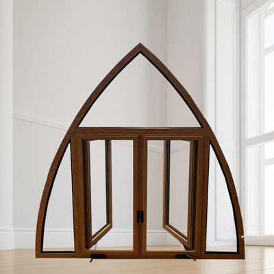 Moderno design a prova di vento Alluminio Legato Cornice Verticale Swing Opening Window per il mercato