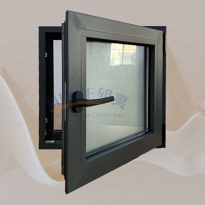 Temperature di rottura in alluminio Tilt Turn Window personalizzato per alta resistenza e buona tenuta