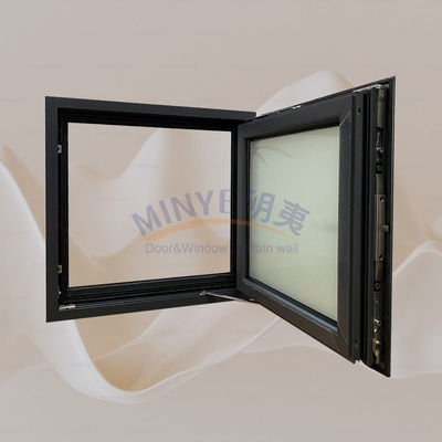 Temperature di rottura in alluminio Tilt Turn Window personalizzato per alta resistenza e buona tenuta