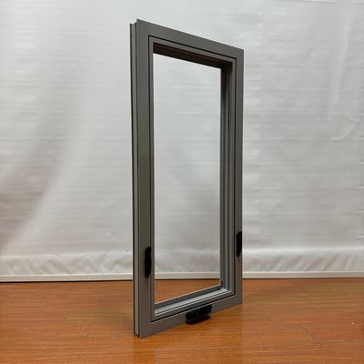 Cornice in lega di alluminio schermo in fibra di vetro finestre a doppio vetro per camere da letto moderne