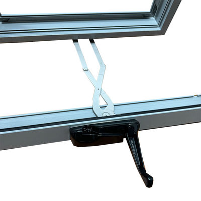 Finestra di tenda in alluminio di taglia personalizzata con buon isolamento acustico e elevata resistenza