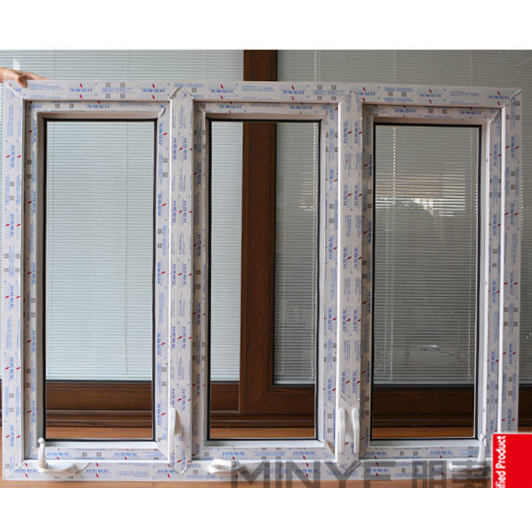 EPDM Rubber Strip and Modern Design UPVC Arched Casement Window per il mercato tailandese