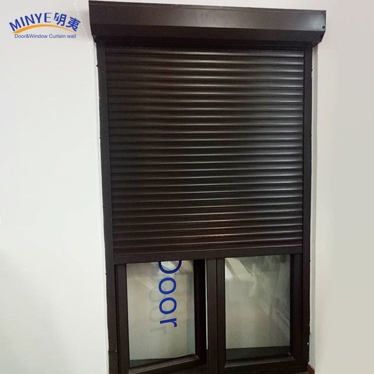 110V/220V/230V/380V Motore stile moderno Persiane a rulli automatiche Porta da garage in alluminio