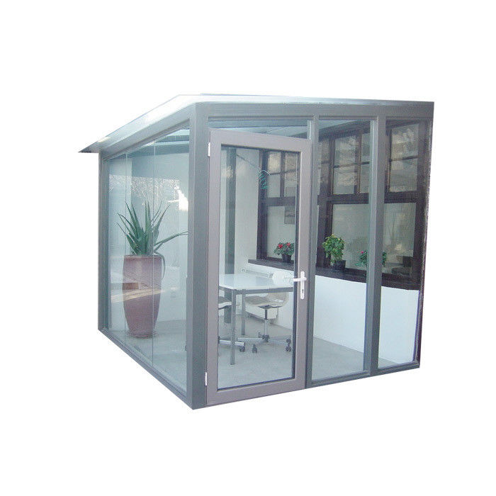 Prezzi accessibili Triangle Roof Molding Portatile Usato Lowes Sunroom per resistenza al vento 4000 Pa