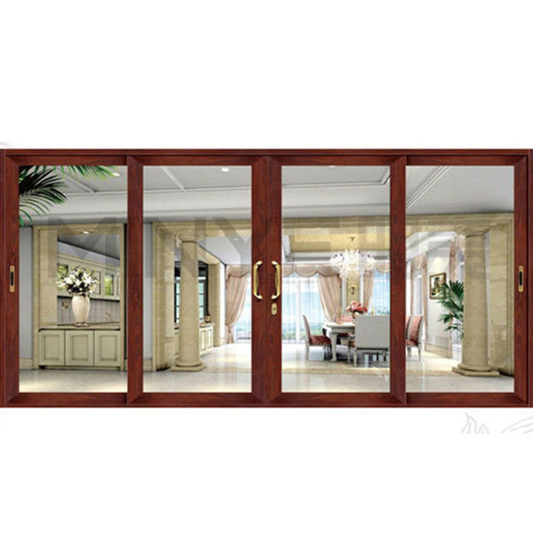 Aluminium Sliding Shop Porta d'ingresso con Germania ROTO Hardware e design personalizzabile
