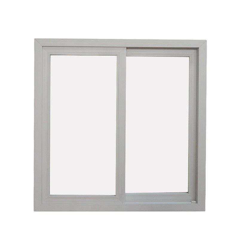 Finestre e porte scorrevoli a doppio vetro in UPVC PVC con materiale di rete per schermo in fibra di vetro