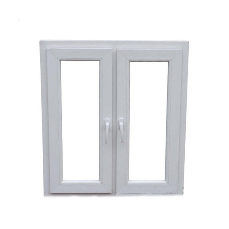 Progettazione di finestre in UPVC/PVC Casement per bagni Resistenza al vento 3500pa Swing Open Style