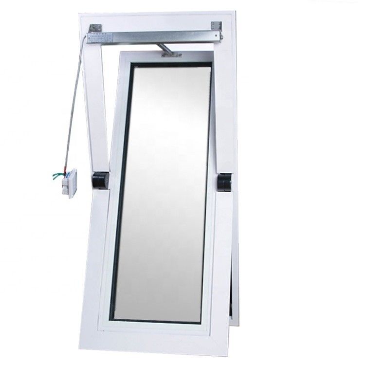 Vetro temperato in lega di alluminio decorativo a centro pivotato Casement Tilt and Turn Window