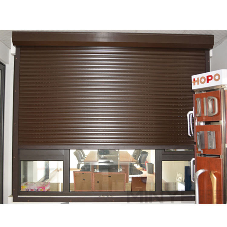 Superficie finita Porta di garage interna di design giapponese con lega di alluminio 6063-T5